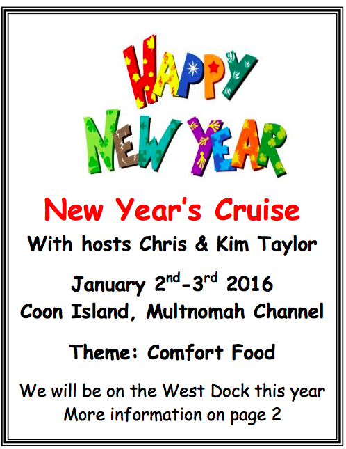 New Years cruise - sauvie island yacht club