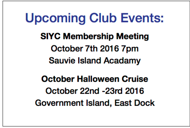 SIYC - October Events